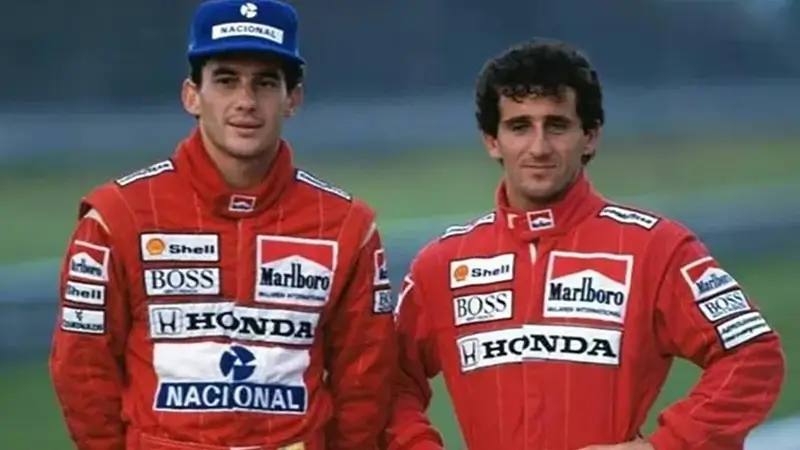 Rivalidade com Alain Prost